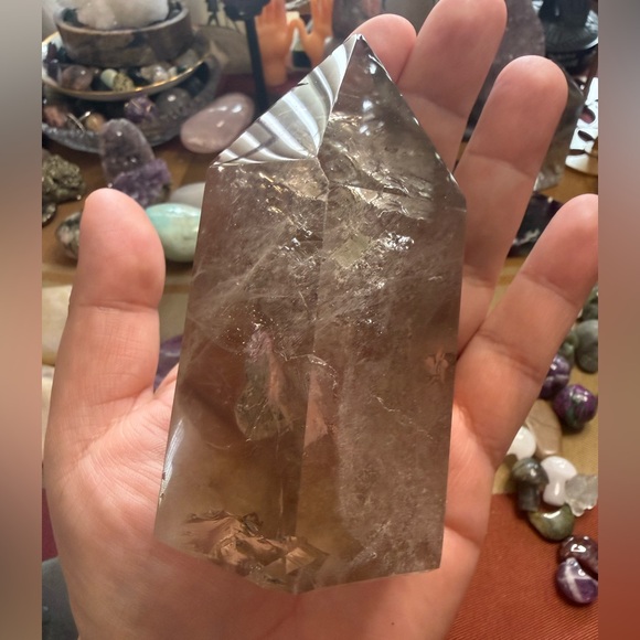Huge Smokey Quartz Tower - Picture 3 of 7